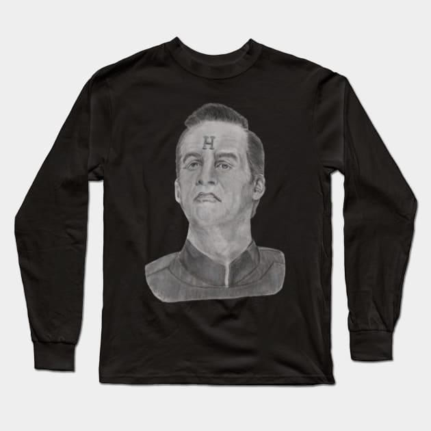 Arnold Rimmer Red Dwarf Long Sleeve T-Shirt by kazboart